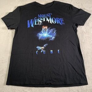 Mount Westmore Ice Cube Shirt Mens XL Black Hip Hop Rap Graphic Music Tee